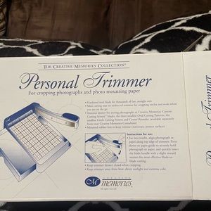 Creative Memories Personal Trimmer (NIB)